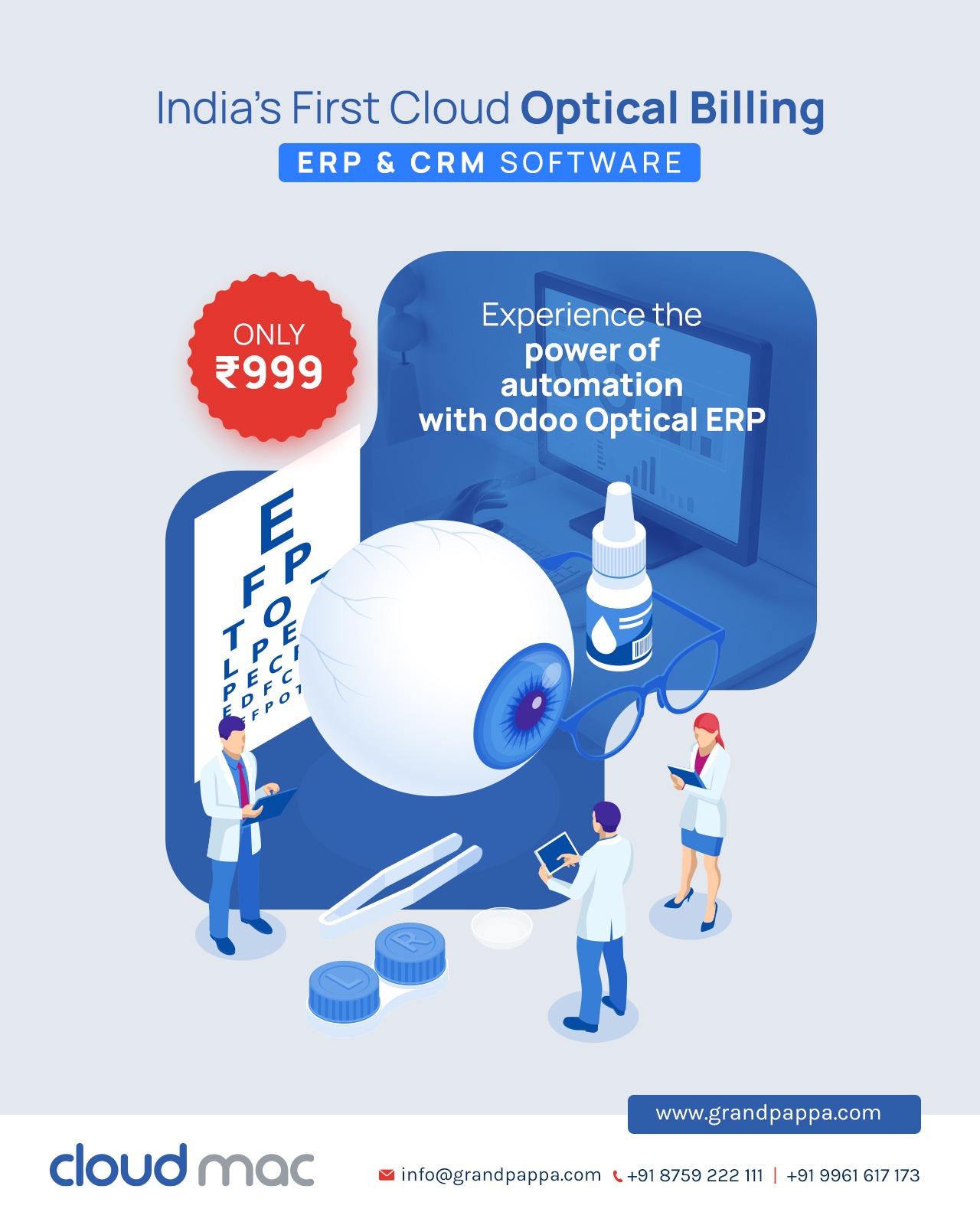 Cloudmac: Cloud-Based Optical Store Management Software in India